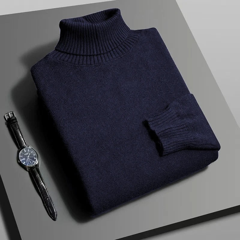 Men's Long-Sleeve Turtleneck