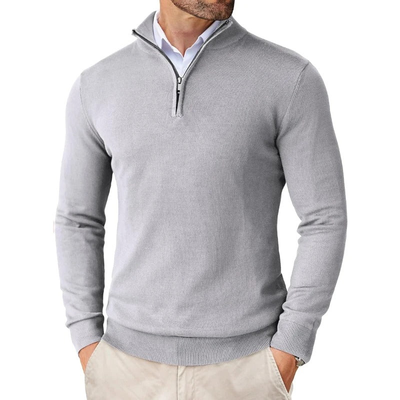Men's Quarter-Zip Sweater
