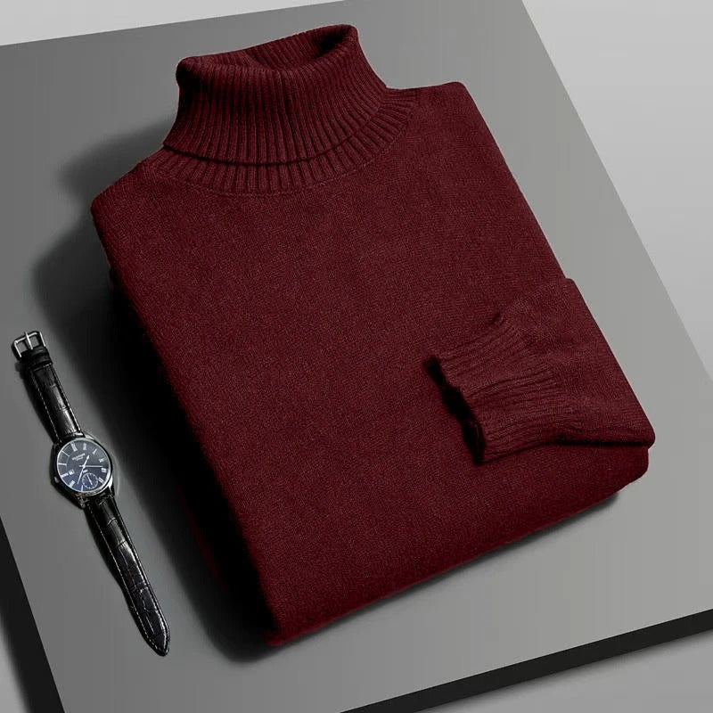 Men's Long-Sleeve Turtleneck